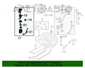 Pompă de combustibil, pompă de benzină Hyundai Sonata 13-15 hibrid