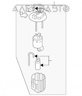 Pompa de combustibil Kia Niro 17-19 HEV, PHEV