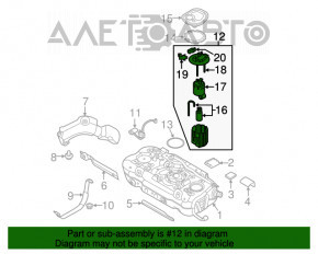 Pompa de combustibil Kia Niro 17-19 HEV, PHEV