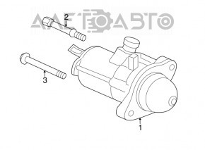 Стартер Honda CRV 12-14 2.4
