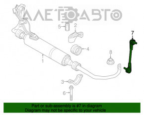 Bară stabilizatoare față dreapta BMW 5 G30 17-23 RWD