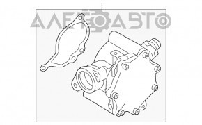 Pompa de vid Volvo XC90 16-22