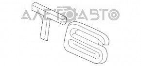 Emblema inscriptionată pe ușa portbagajului T6 a Volvo XC90 16-22.