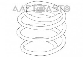 Arcul de suspensie din față dreapta BMW X1 F48 16-18 M Sport