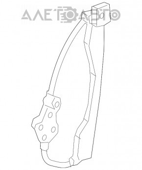 Geam electric cu motor spate stânga Volvo XC90 16-22