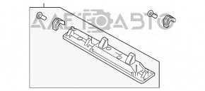 Bara de iluminare a numărului de la ușa portbagajului Volvo XC90 16-22 cu mâner