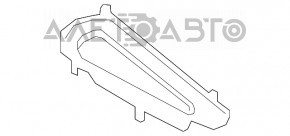 Grila stergatoarelor din plastic pentru Volvo XC90 16-22