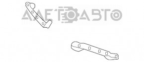 Suport vârf tobe de eșapament stânga Volvo XC90 16-22 nou original OEM