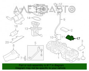 FUEL PUMP CONTROL MODULE Volvo XC90 16-22