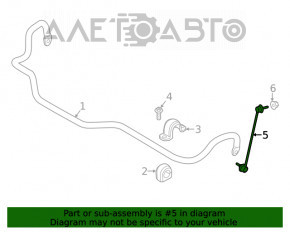 Тяга стабилизатора передняя правая BMW X3 G01 18-