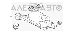 Maneta inferioară frontală stângă Volvo XC90 16-22