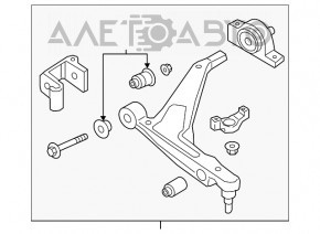 Maneta inferioară dreapta față Volvo XC90 16-22