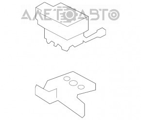 Volvo XC90 16-22 bloc supape suspensie pneumatică nou original OEM