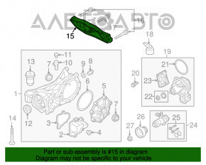 Suportul diferențialului spate al reductorului pentru Volvo XC90 16-17 T5, T6 AWD