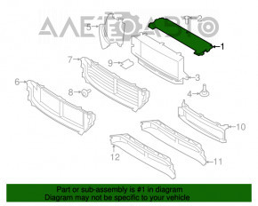 Capota subcapotă centrală Volvo XC90 16-22