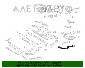 Suport far dreapta Volvo XC90 16-19