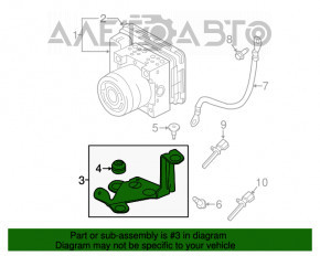 Suport ABS Volvo XC90 16-22