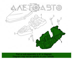 Корпус блока предохранителей подкапотный Volvo XC90 16-22