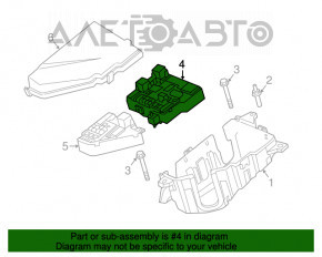 Блок предохранителей подкапотный Volvo XC90 16-17