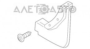 Bara de noroi spate dreapta Volvo XC90 16-22