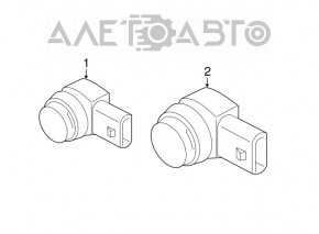 Senzor de parcare extern spate pentru Volvo XC90 16-22