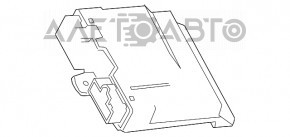 Blocul de control al portbagajului Volvo XC90 16-22