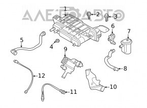 Canistra cu absorbant de cărbune Hyundai Elantra AD 17-20 1.4 2.0