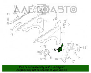 Protecția arcului lateral dreapta pentru Volvo XC90 16-22