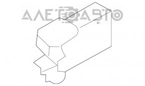 Bara de protecție din față dreapta Volvo XC90 16-22