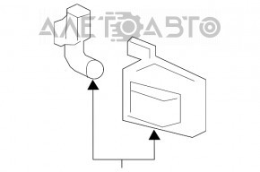 Filtrul absorbant de combustibil Kia Optima 11-15