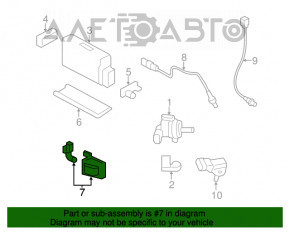 Filtrul absorbant de combustibil Kia Optima 11-15