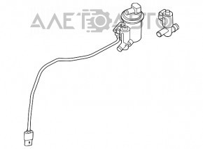 Ventilul absorbant de combustibil Hyundai Sonata 20- 1.6T, 2.5