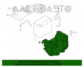 Corpul bateriei asamblat pentru Volvo XC90 16-18