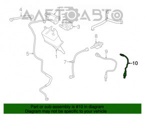 Лямбда-зонд второй Volvo XC90 16-21 T5, T6