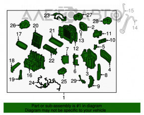 Radiatoarele pentru Volvo XC90 16-18 cu 2 zone.