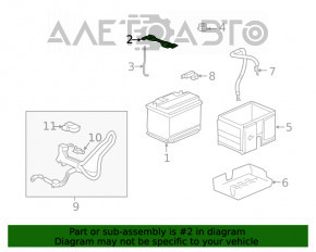 Крепление АКБ Honda CRV 20-22 1.5Т