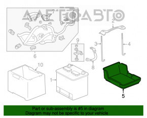 Palet pentru baterie Acura TLX 15- 2.4