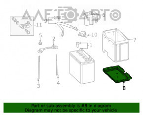 Palet pentru baterie Honda Clarity 18-21 SUA