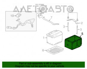 Capacul bateriei Honda Accord 18