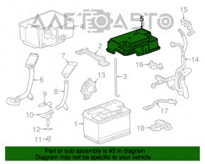 Capacul bateriei Acura MDX 16-20