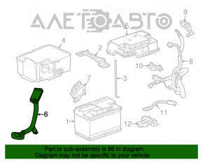 Conductă de aer asamblată pentru Acura MDX 16-20