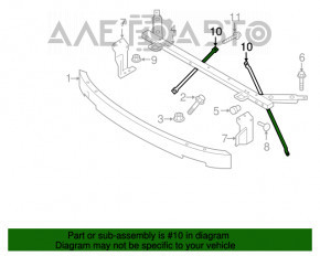 Suport TV dreapta Volvo XC90 16-22