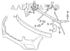 Suport TV dreapta Volvo XC90 16-22