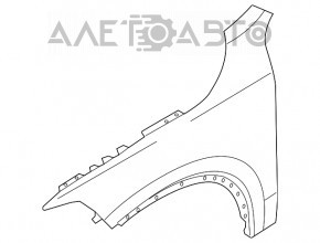 Aripa dreapta fata Volvo XC90 16-22, aluminiu, gri 714.