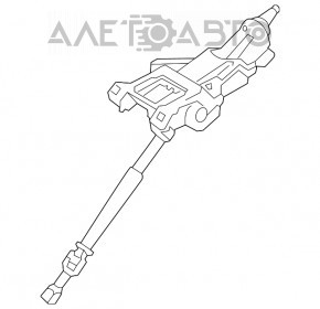 Рулевая колонка с карданчиком Volvo XC90 16-22