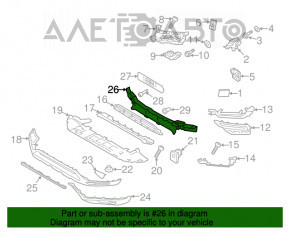 Абсорбер переднего бампера Volvo XC90 16-22 OEM