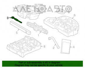 Буксировочный крюк Volvo XC90 16-22