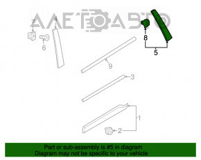 Capac usa laterala spate stanga Volvo XC90 16-22