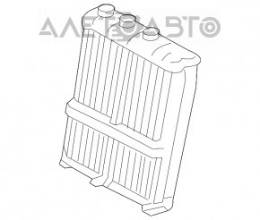 Radiatorul de încălzire a încălzitorului pentru Volvo XC90 16-22, nou, neoriginal, NISSENS.