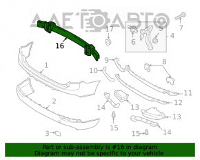 Amplificatorul pentru bara spate Volvo XC90 16-22